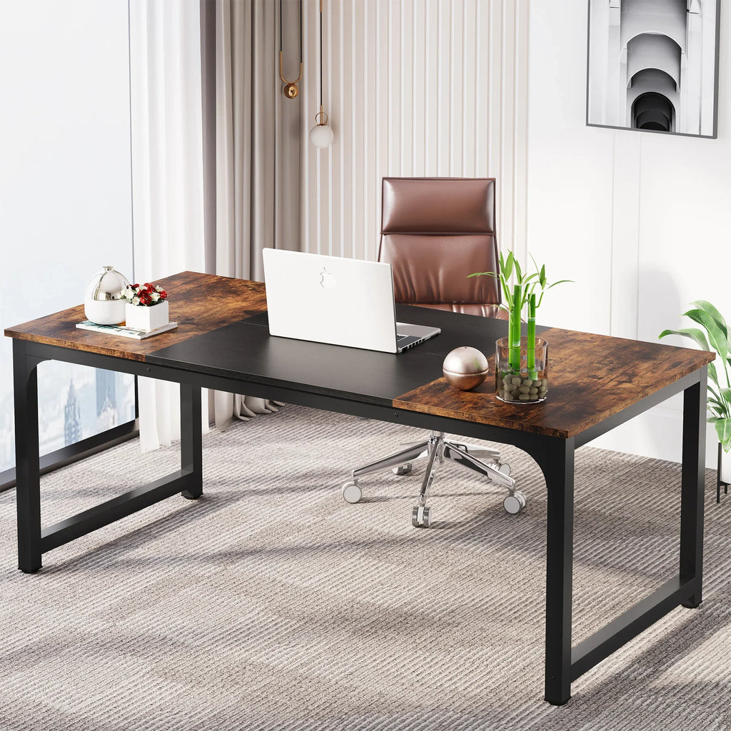 Modern Computer Large Office Desk for Workstation or Home Office