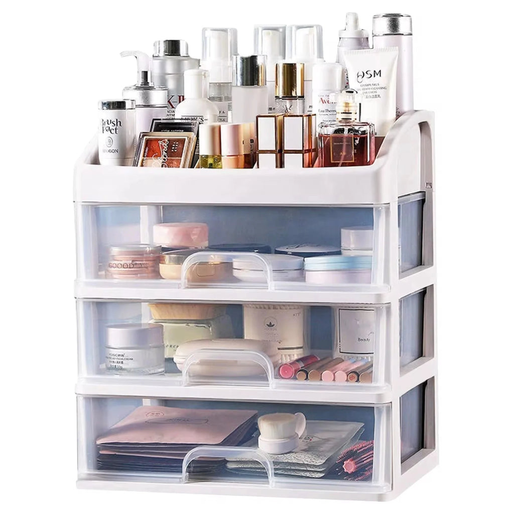 Desktop Storage Box Storage Drawer Hair Decoration Multi-layer Storage Cabinet for Cosmetics