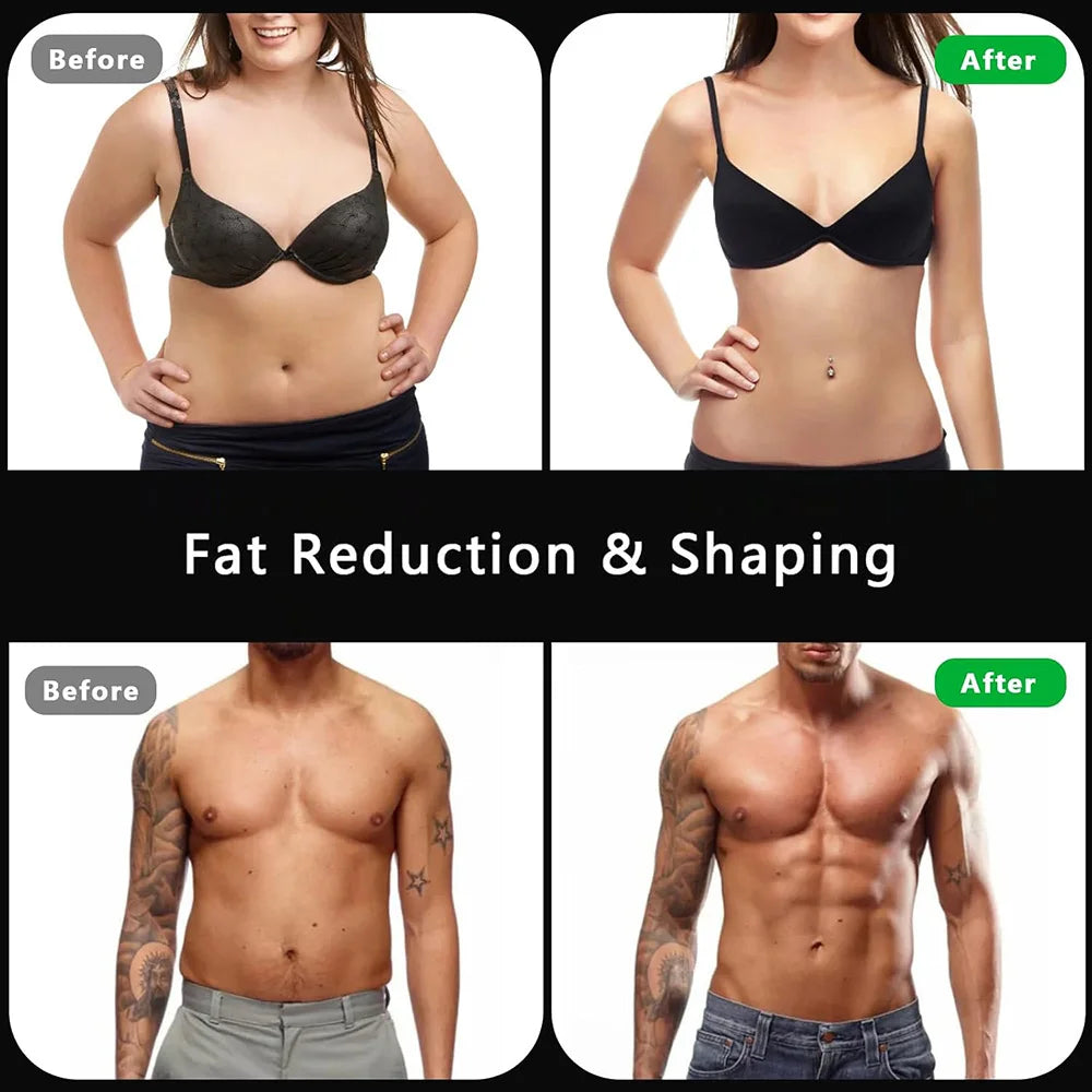Abdominal EMS Toning Belt Muscle Stimulator & Massager for Weight Loss