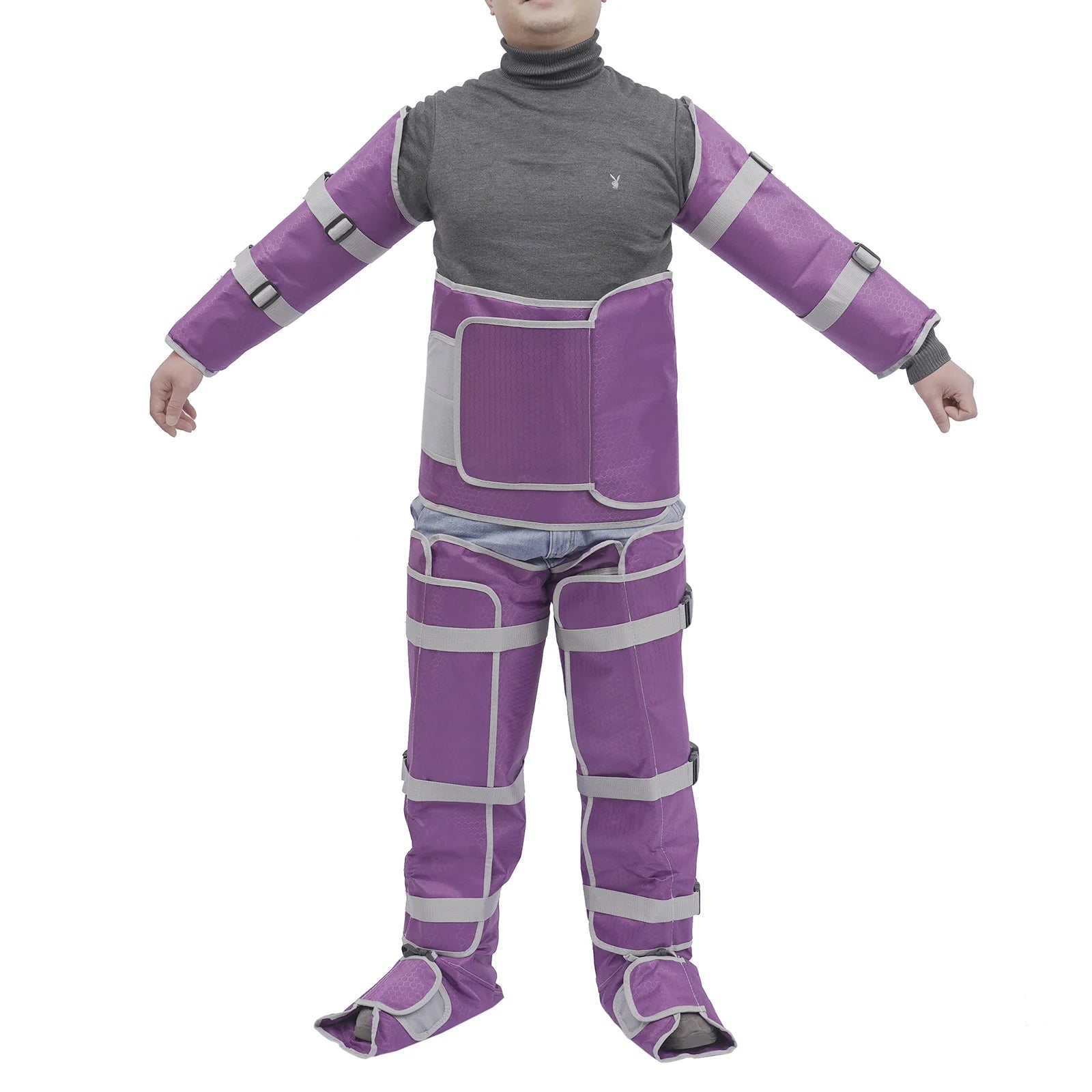 Air Pressure Machine Body Slimming Massage Suit with Leg Wraps
