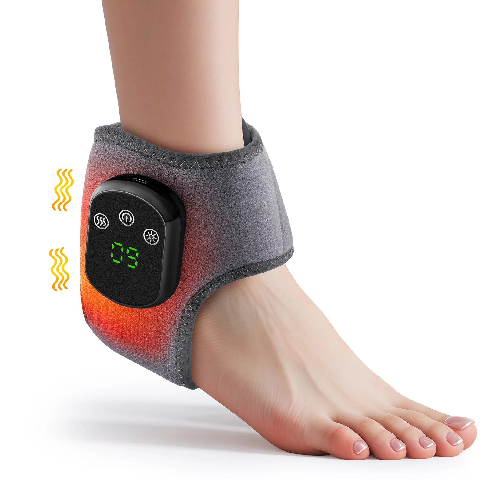 Electric Ankle Vibration Therapy, Foot Ankle Wrist Joint Protection Pain Wrap