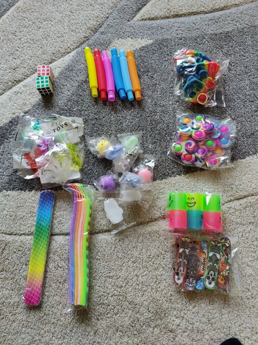60 Pack Party Gifts Fidget Toys School Treasure Box