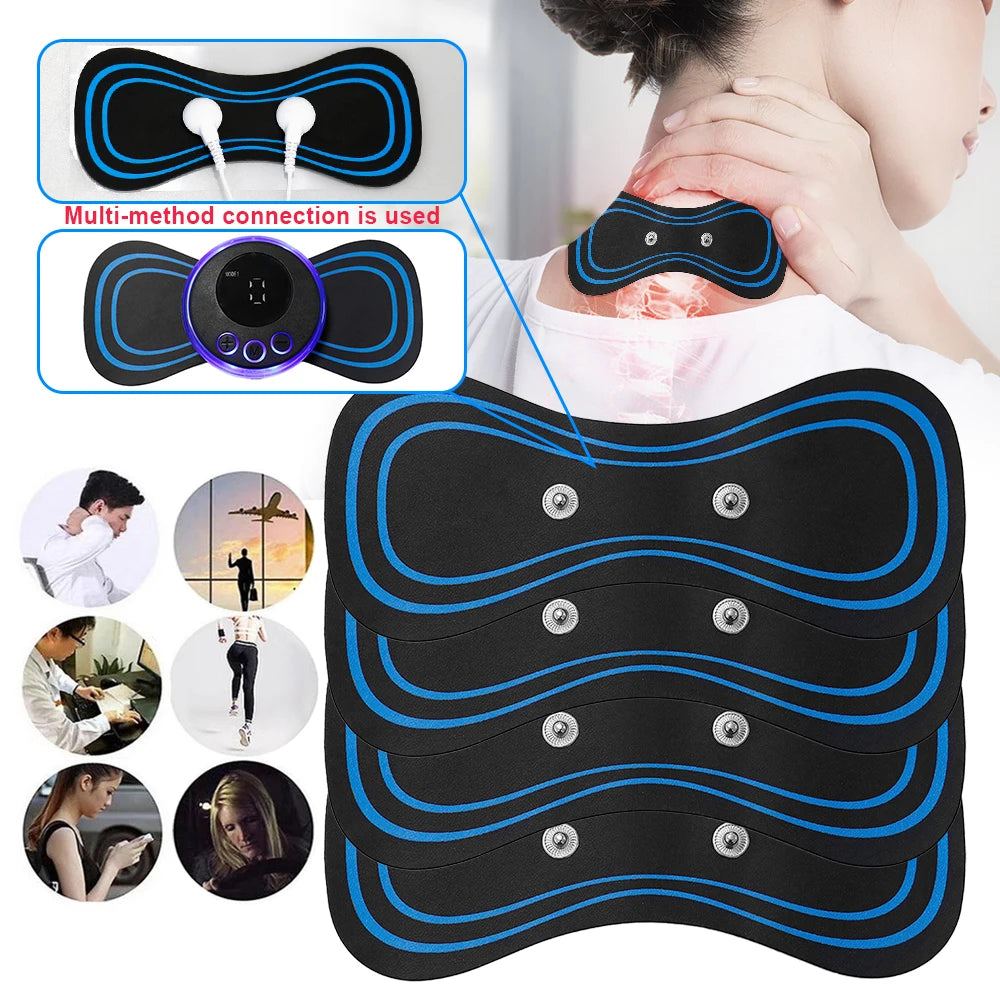 Tens Machine Physiotherapy Electronic Pulse Muscle Stimulator Pain Relief Electrotherapy
